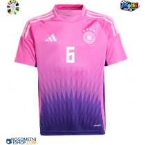 Moški Nogometni dresi Nemčija Joshua Kimmich #6 Gostujoči EP 2024 Kratek Rokav